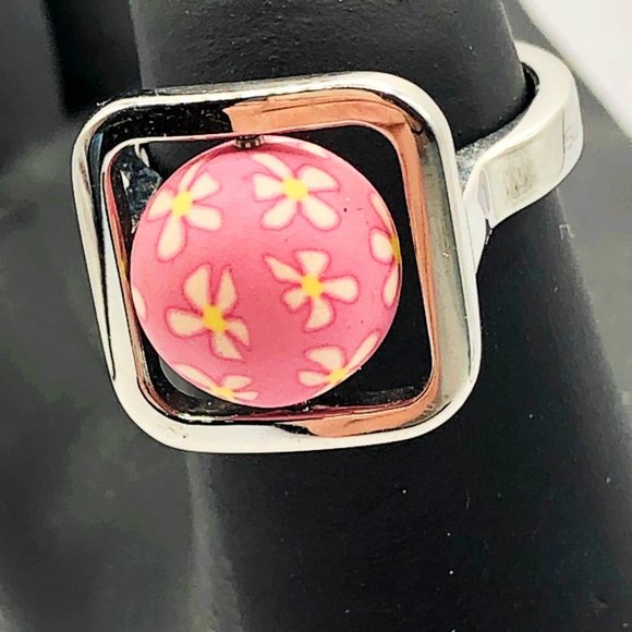 Swatch Bijoux spinner ring, size 8 - Picture 4 of 10